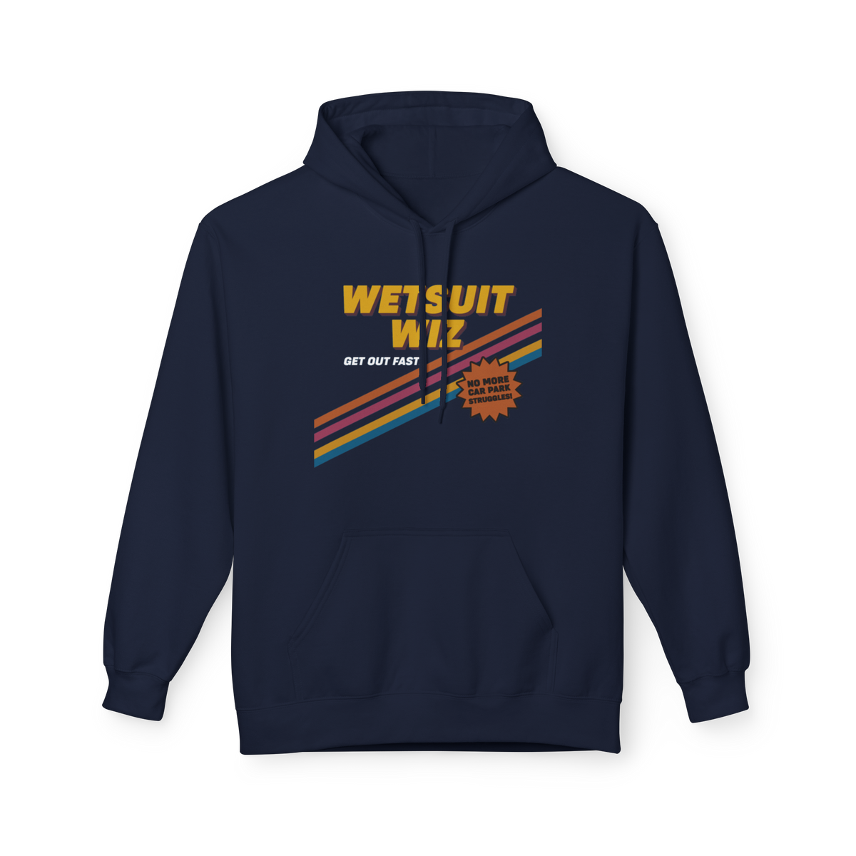 Wetsuit Wiz - Front Logo Pullover Hoody - Navy