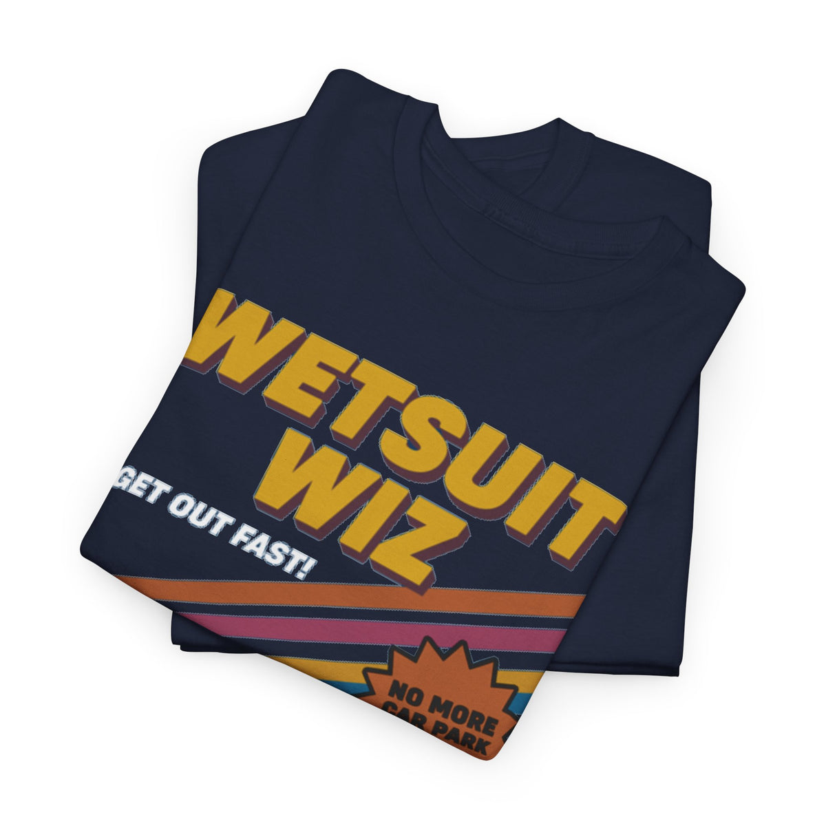 Wetsuit Wiz - Front & Back Logo Tshirt - Navy