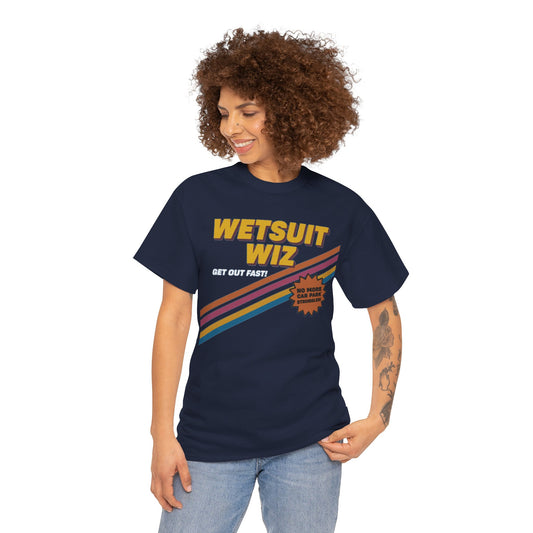 Wetsuit Wiz - Front & Back Logo Tshirt - Navy